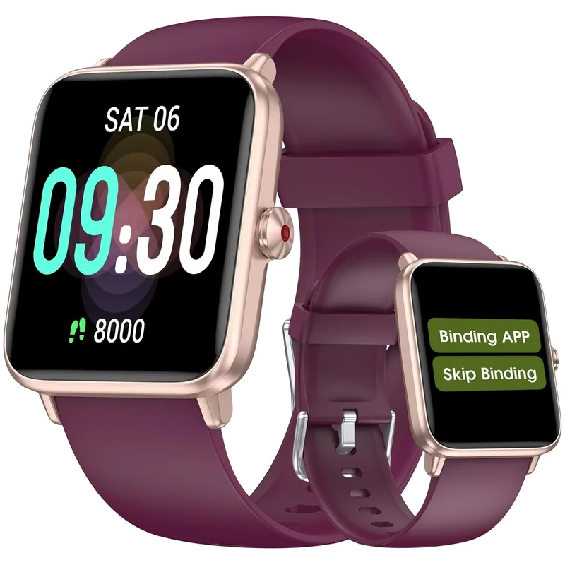 Pedometer Watch Senior Friendly No App/Phone Required, Waterproof Fitness Tracker Watch with Step Counter Calories/Sleep Tracker for Walking Running for Men Women