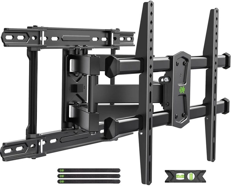 USX MOUNT Full Motion TV Wall Mount 42-84" up to 110lb - Tilt Swivel