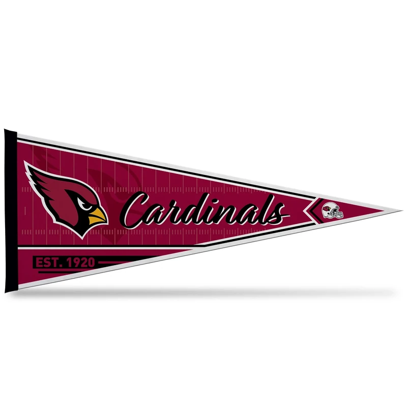 Rico Industries NFL Football Arizona Cardinals Classic 12" x 30" Felt Wall Décor Pennant - Great for Home/Bed Room/Man Cave Décor