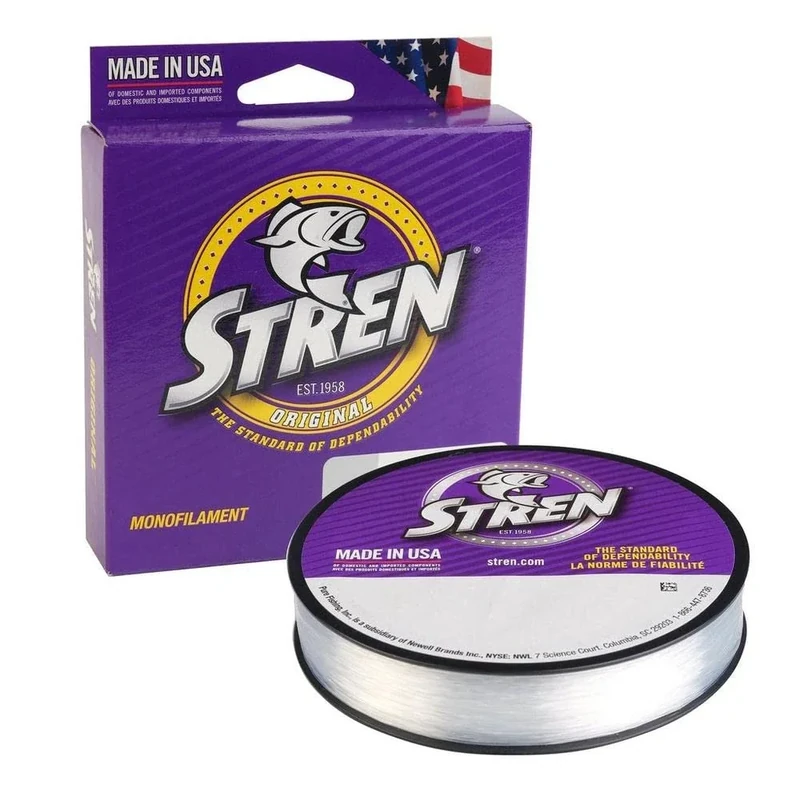Stren Original Monofilament Fishing Line, Clear, 14lb | 6.3kg, Suitable for Freshwater Environments