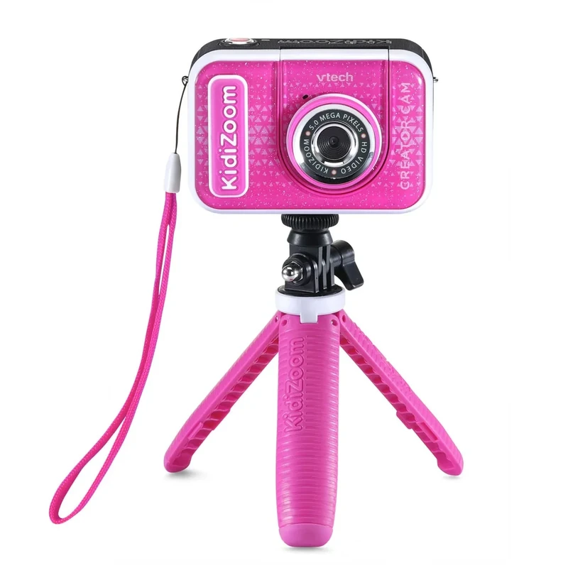 VTech KidiZoom Creator Cam HD Video Camera - Glitter Pink
