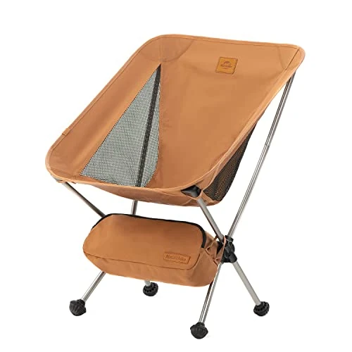 Naturehike YL08 Ultralight Camping Chair, 2.38 LBS Portable Backpacking Chair with Anti-Sinking Feet, Lightweight Compact Folding Hiking Camp Chair - Image 1