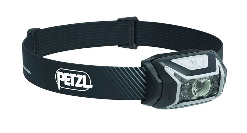 PETZL ACTIK CORE Rechargeable Headlamp - 600 Lumens - Grey - Image 1