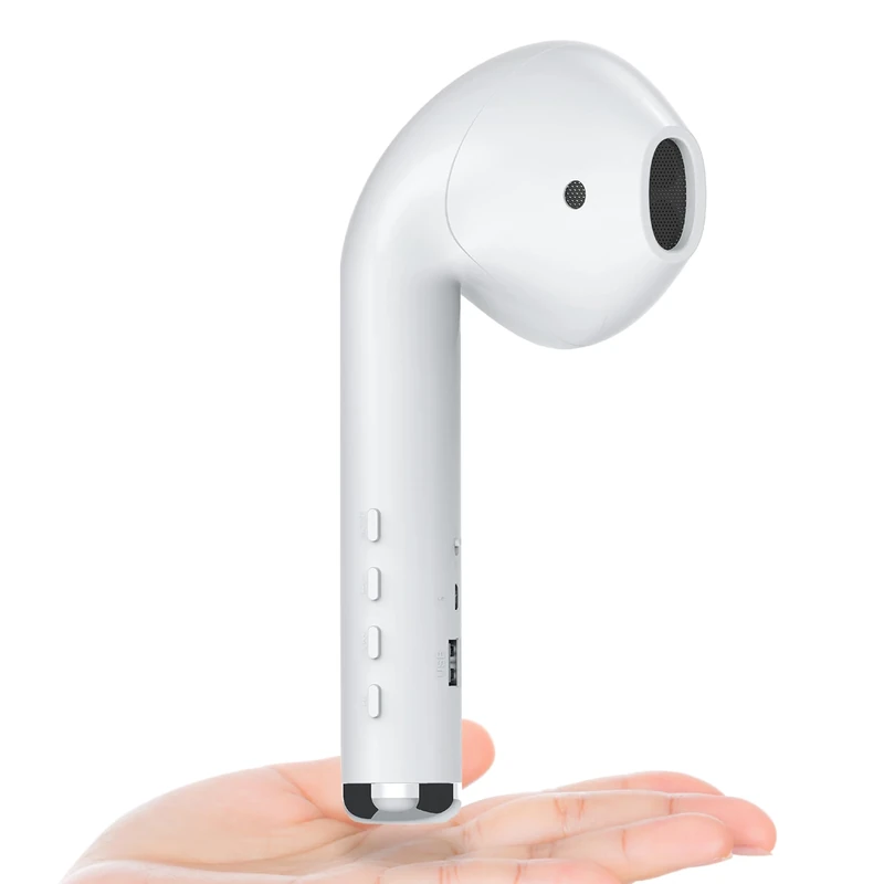 Coby True Wireless Bluetooth Speaker, 3W Audio | Built-in FM Radio, Aux Port, USB & TF Card Slot, Built-in Microphone | Rechargeable Battery