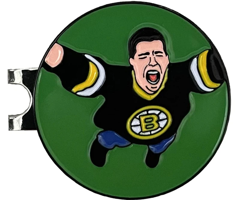 Balanced Co. Funny Golf Hat Clip with Enamel Magnetic Ball Marker (Celebration)