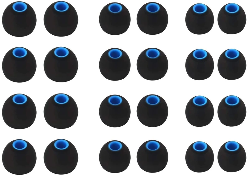 ALXCD Ear Tips - 12 Pairs Silicon Eartips S/M/L for In-Ear 3.8mm