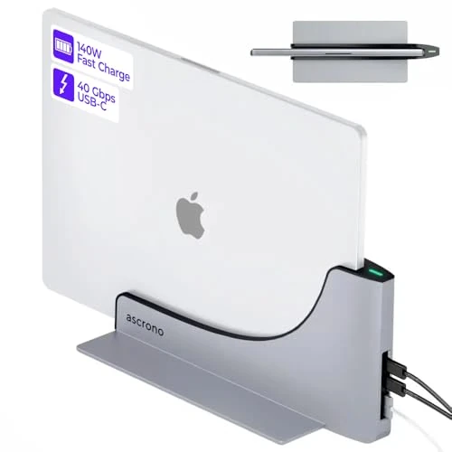 Dock for 14" Apple MacBook Pro - Docking Station - Connect Dual Displays w/Two Thunderbolt 4 USB-C Ports - Mac Docking Station Hub for MacBook Pro 14" (M1,M2,M3,M4 Base/Pro/Max,M5 2021-2025)