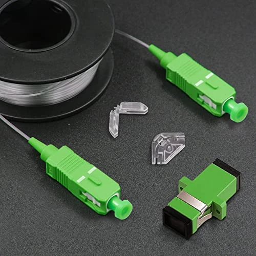 Bangun 20M SC/APC to SC/APC Transparent Single Mode Fiber Patch Cable