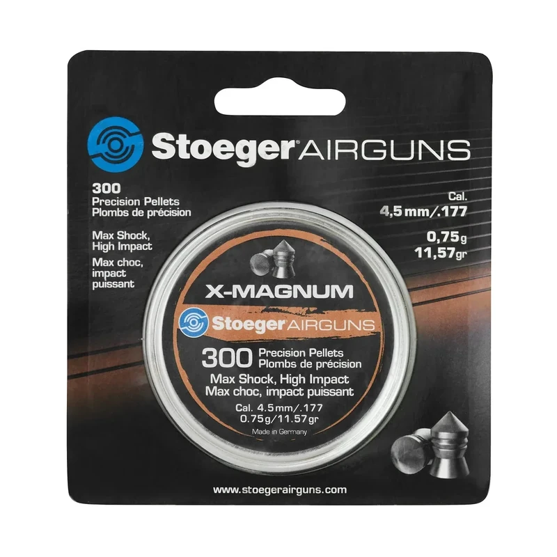 Stoeger X-Magnum, Precision Pellets, .177 Caliber, 300 Pack