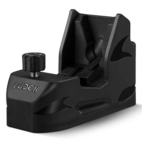 Ludex Universal Magazine Speed Loader for 9mm Luger 10mm .40S&W .45ACP .357Sig .380ACP 1911 Single and Double Stack Magazines (Matte Black)