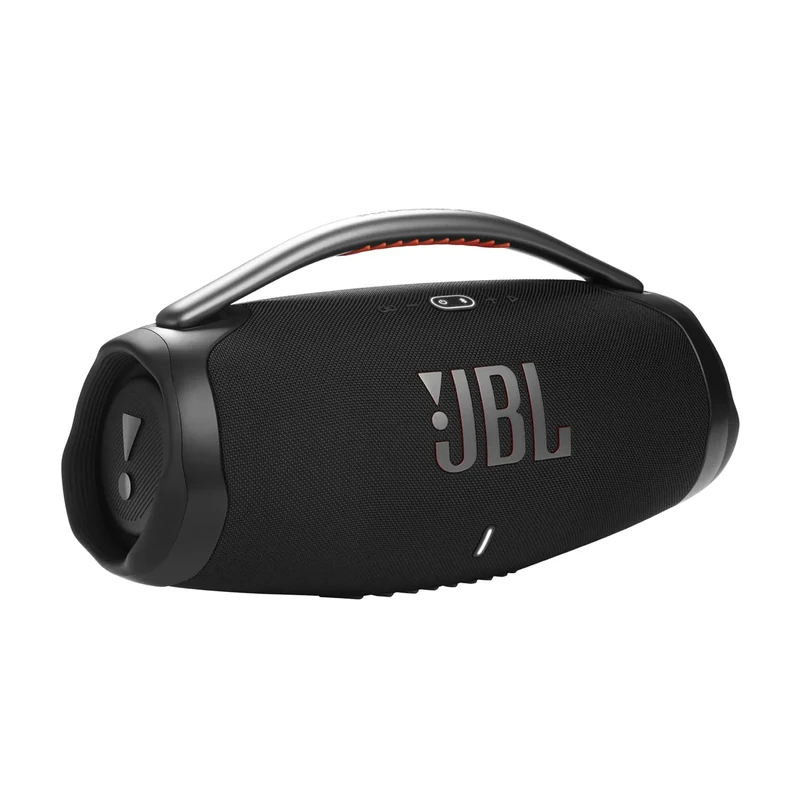 JBL Boombox 3 Black Bluetooth Speaker - IPX7 Waterproof, 24h Playtime