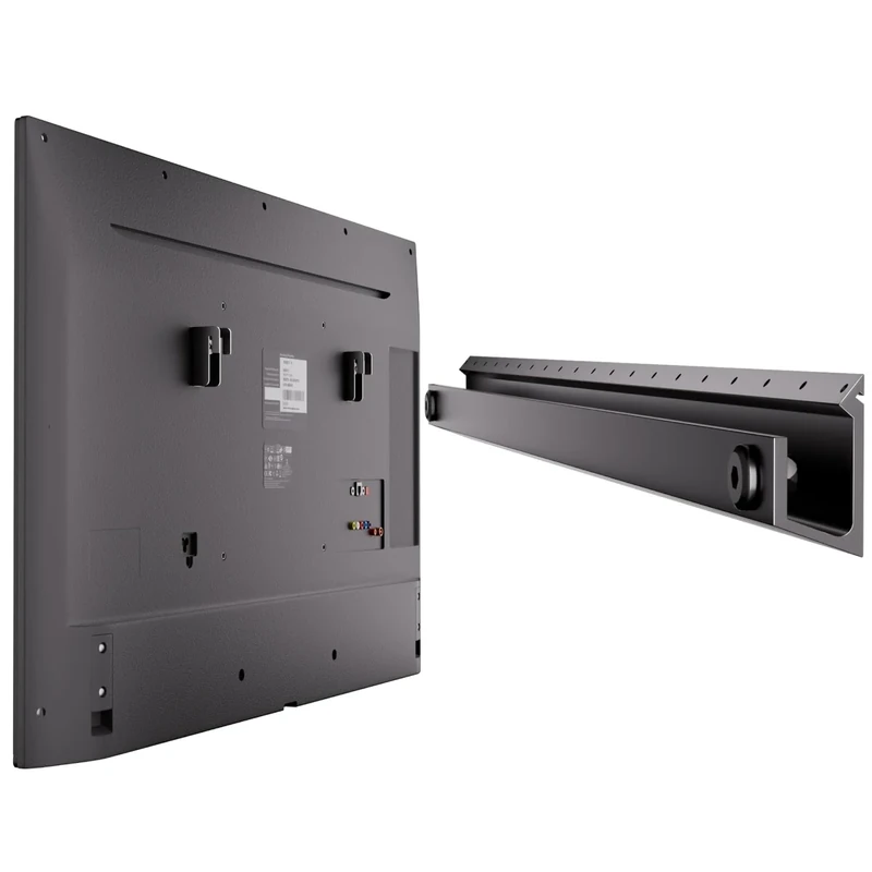 Studless TV Wall Mount, No Drill Drywall TV Bracket Hanger for 32-75 inch Flat Screen TVs, No Anchors, No Stud, Heavy Duty, Renter Friendly, Easy Install with All Hardware Included