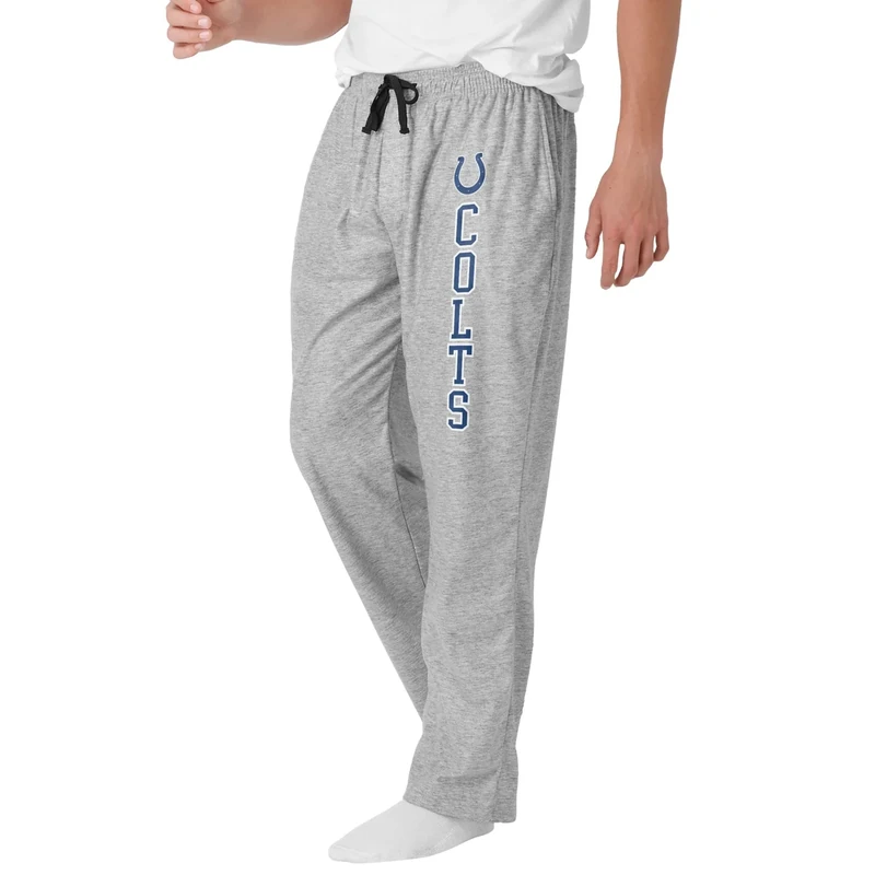 FOCO Indianapolis Colts NFL Mens Athletic Gray Lounge Pants - L