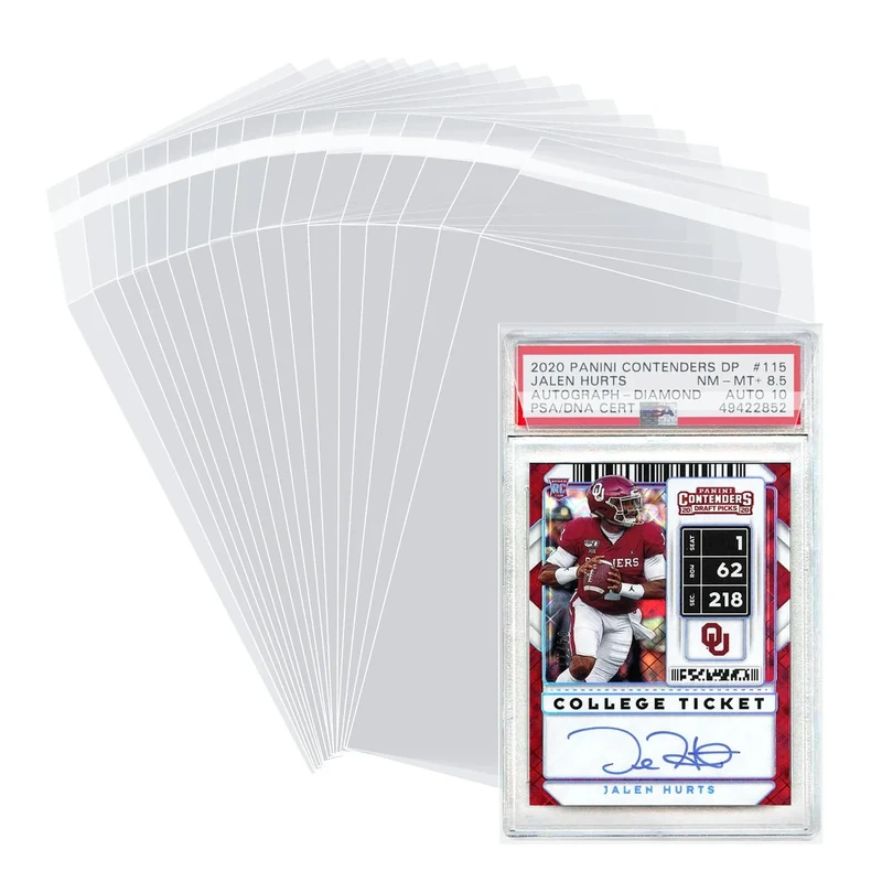 Sleeves for PSA Graded Slabs Ultra Protection for The Graded Card for Pro Collector (100Pack)