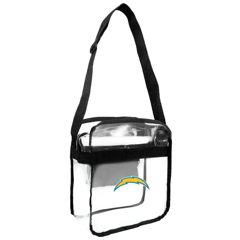 Littlearth Los Angeles Chargers NFL Clear Carryall Crossbody Bag