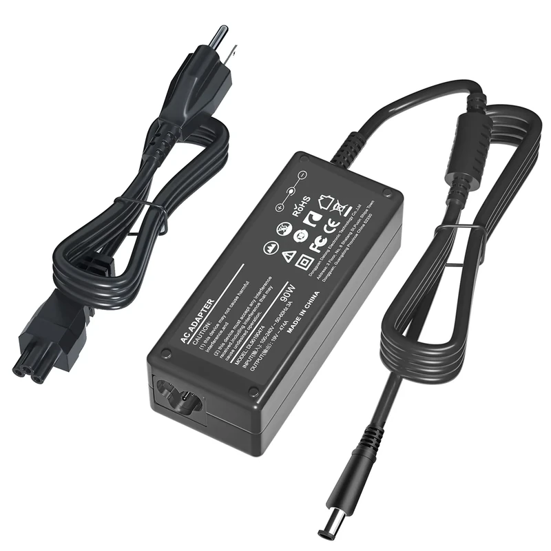 90W 65W Ac Adapter Power Cord for HP All-in-One Desktop 20" 22" 24" 24-DD 24-DF 24-DP 24-CB 22-DD DF 27-DB:24-dd0210 dd0010 24-df0040 22-df0222 22-dd0210 dd0110 24-dp0160 dp1250 dp1380 Charger