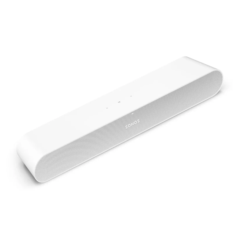 Sonos Ray White Compact Soundbar - Balanced Audio, Easy Setup