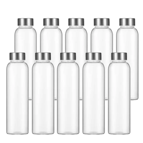 Sursip 18oz Glass Water Bottle, BPA Free