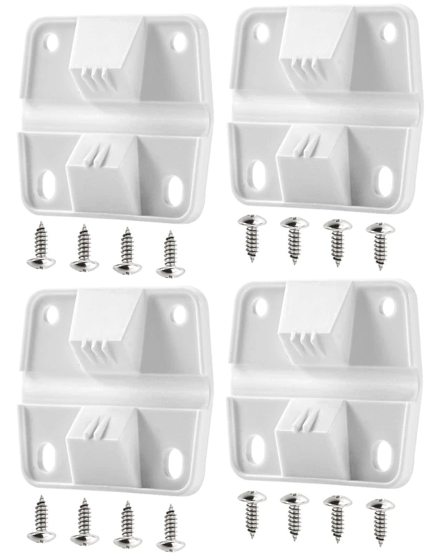 Cooler Plastic Hinges Replacement for Coleman - Replacement Hinges for Coleman Xtreme Cooler Parts Ice Chest Hinges (4 Pack) - Image 1