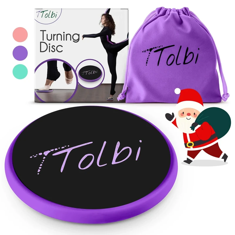 Premium Turning Boards for Dancers – Improve Spins, Technique & Balance, Ideal Turn Board for Ballet, Dancing & Figure Ice Skating, Portable Spin Disc for Dance & Spinner Disk Training Equipment - Image 1