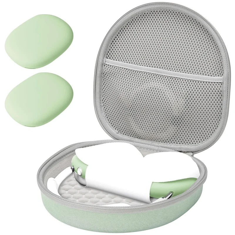 ProCase Hard Case for AirPods Max - Green Bag with Earpad Cover