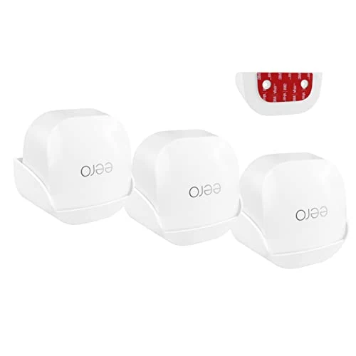 Wall Mount for eero 6 Plus Dual-Band Mesh Wi-Fi 6 (Strongly Adhesive Two-Way Installation, 3 Pack)