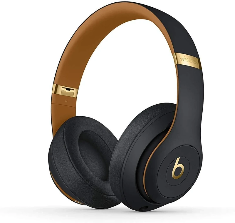 Beats Studio3 Over-Ear Headphones - Midnight Black, 22h Playtime