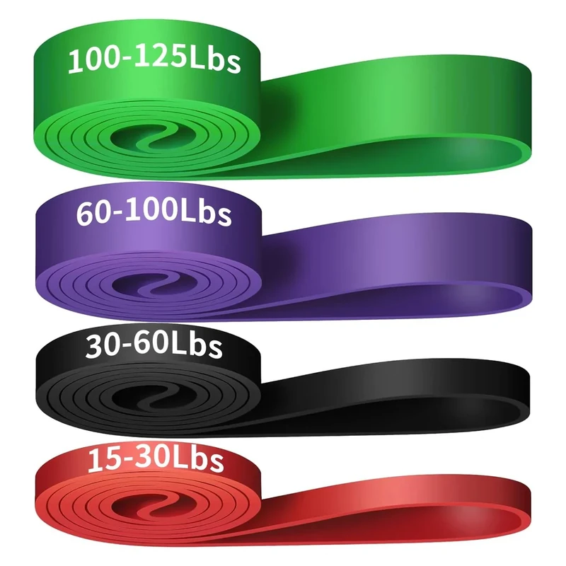 Alllvocles Pull Up Assistance Bands, Workout/Exercise Bands, Resistance Bands Set for Legs, Working Out, Muscle Training, Physical Therapy, Shape Body, Men Women