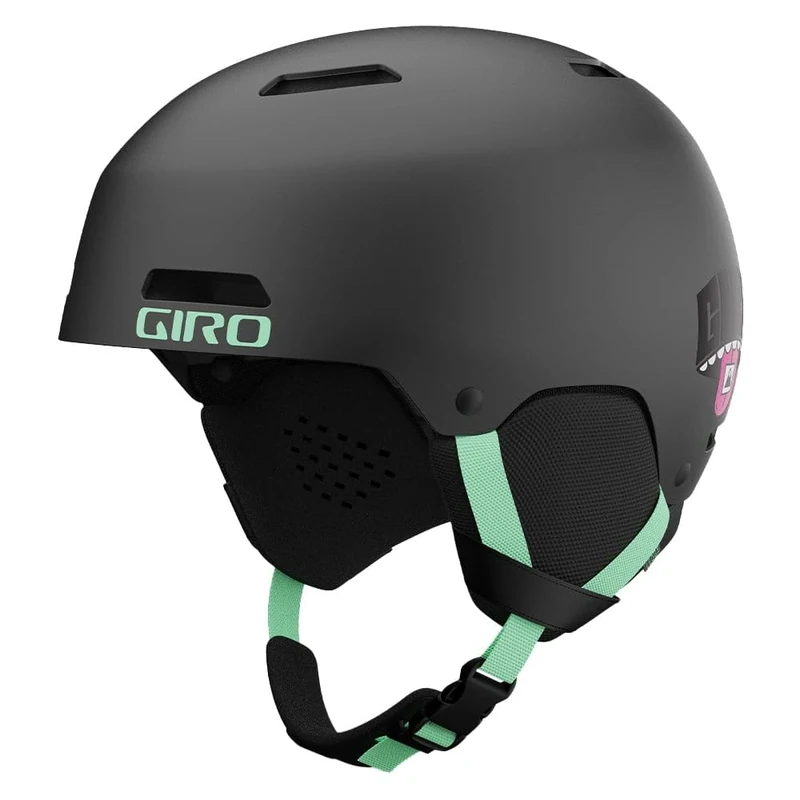 Giro Ledge Snow Helmet - Matte Black Split Fountain Mountain - Size L (59-62.5cm)
