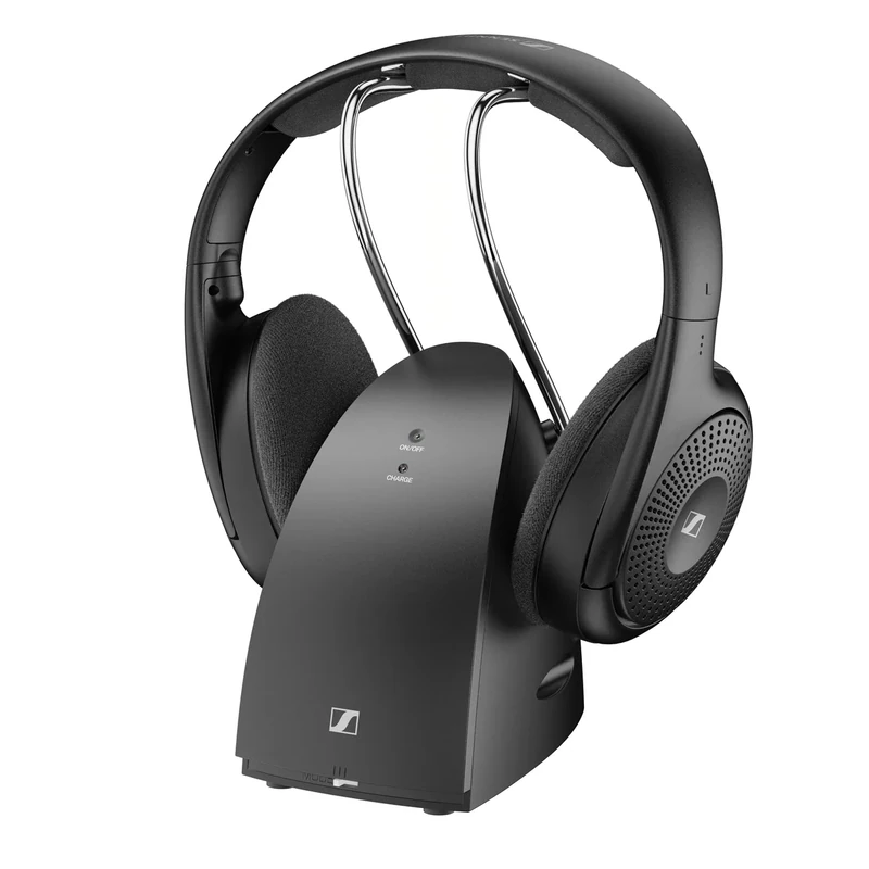 Sennheiser RS 120-W Wireless TV Headphones - 3 Modes, 60m Range - Black