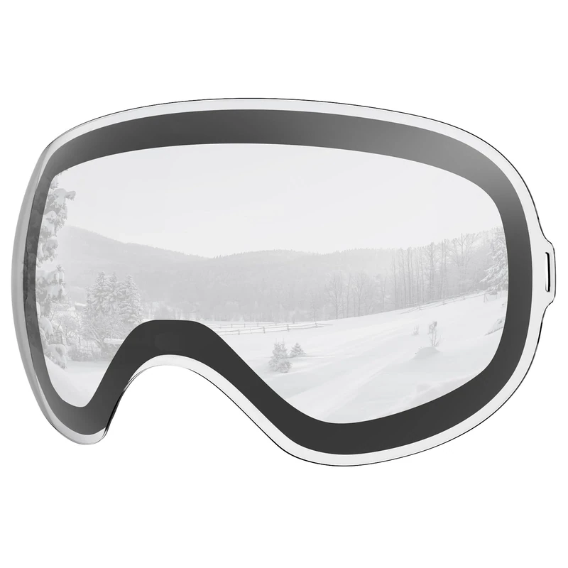 findway Ski Goggles OTG for Women Men Adult Youth-Over Glasses Snow Goggles-Interchangeable Lens,Anti Fog Snowboard Goggles