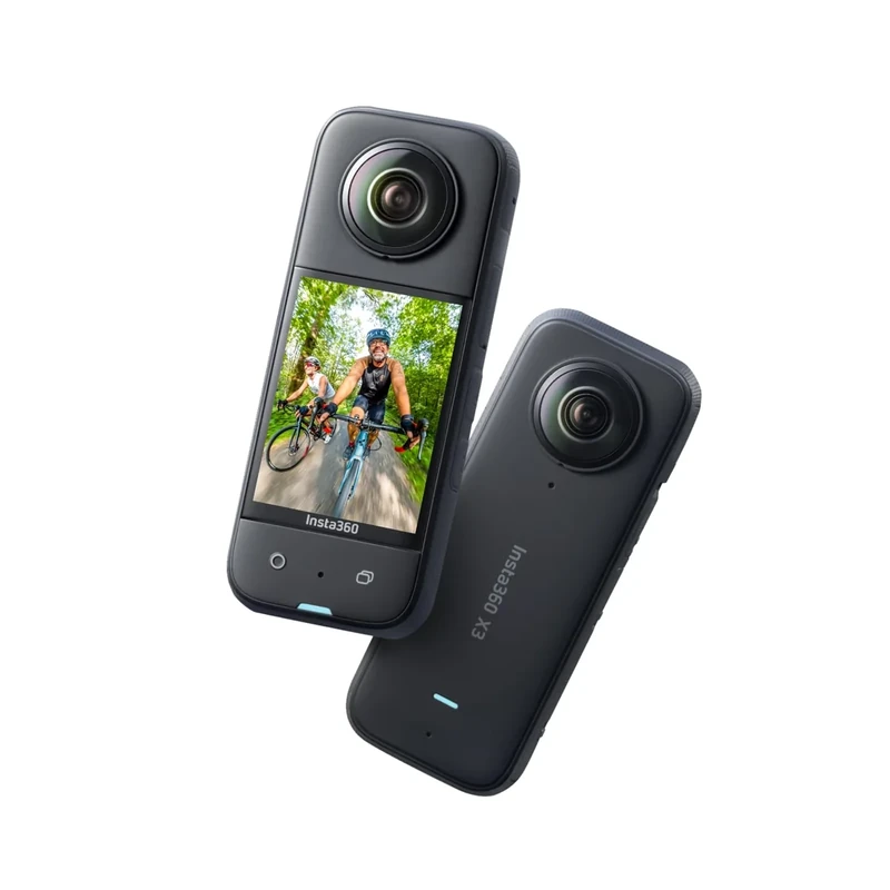 Insta360 X3 360 Cam - Waterproof, 5.7K Video, 72MP Photo, AI Edit