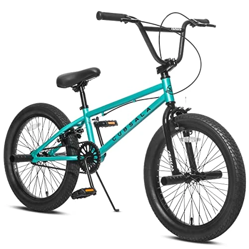 cubsala Freestyle BMX Bike, 18 20 Inch Kids Bicycle for 5-13 Years Old Kids and Beginner Level Rider, Multiple Colors