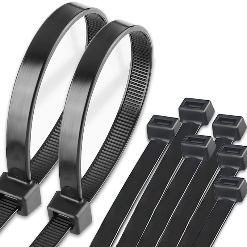Long Zip Ties Heavy Duty 30 inch, Large Cable Ties with 200 lbs Tensile Strength, Big Plastic Wire Ties, Black Extra Long Tie Wraps,Industrial Sturdy Large Cable Wire Ties 28 Pack, by MDCG