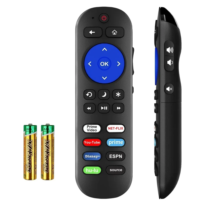 Yimaut IR Remote for Roku TV & Players - Roku 1-4 - Learn Power/Volume