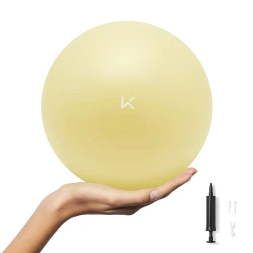 KEEP Exercise Ball - Balance Yoga Balls for Working Out, Fitness Ball for Core Strength and Physical Therapy, 25cm,Pale Green