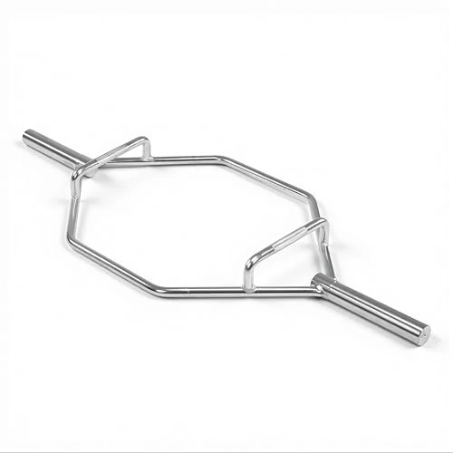 CAP Barbell Olympic Trap Bar for Deadlifts, Squats, and Shrugs – 2-Inch Olympic Hex Bar for Weightlifting and Home Gym Training | Combo Grip