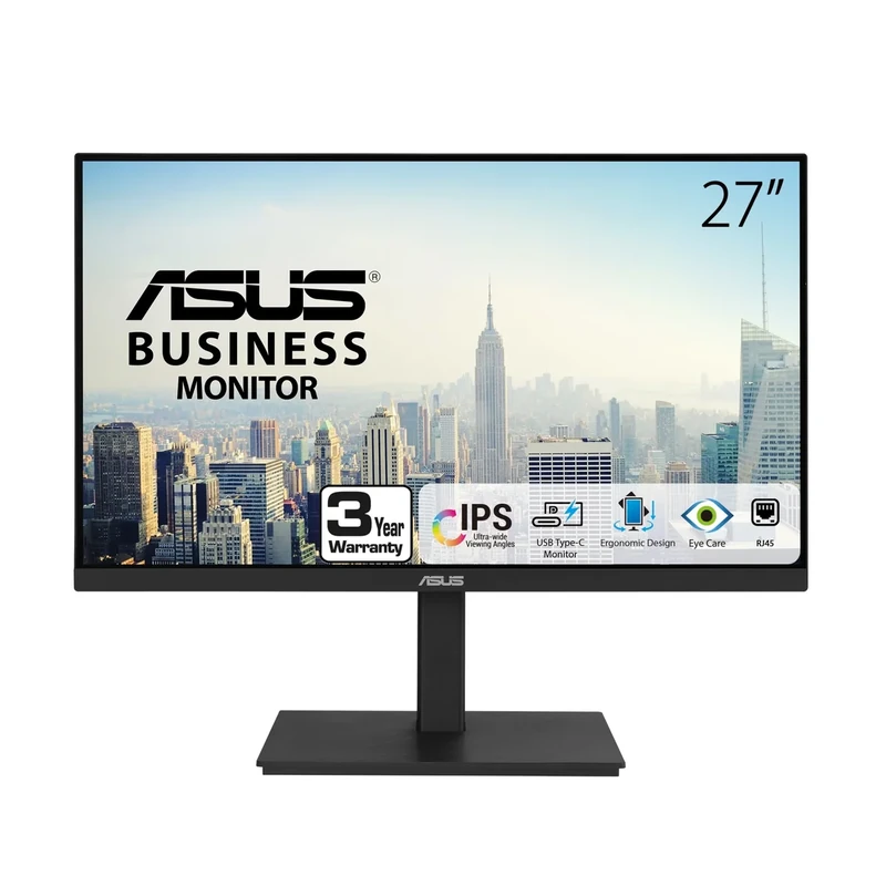 ASUS VA27ECPSN 27" 1080p IPS - 75Hz Adaptive Sync, USB-C Dock, RJ45