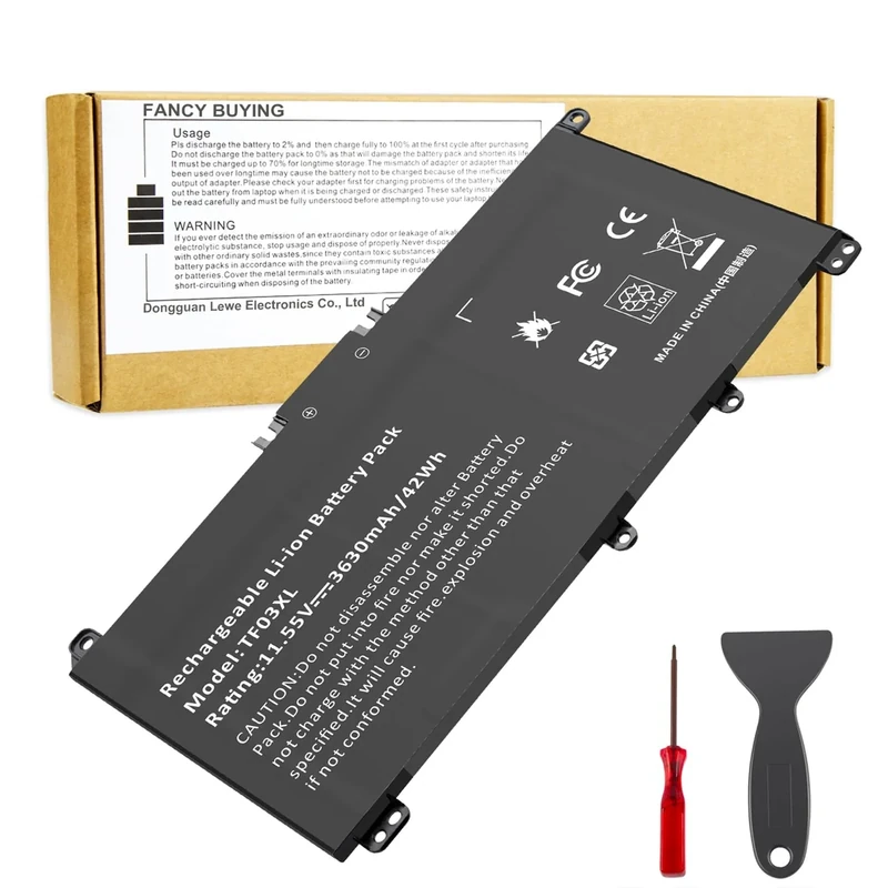 Fancy Buying TF03XL 920070-855 Battery 11.55V 42Wh for HP Pavilion