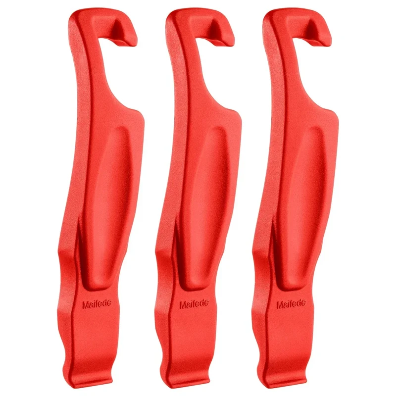 UYIii Bicycle Tire Levers 3 Pack - Ultra Strong Tire Removal Tool for Road or Mountain Bike Tires.
