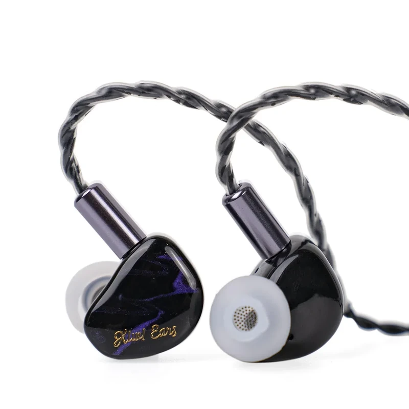 Linsoul Cadenza 10mm Beryllium IEM - Detachable 3.5mm Cable - Purple