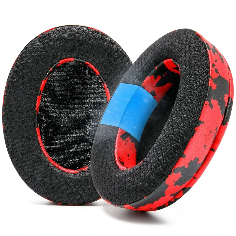 WC Freeze Cooling Gel Earpads for Arctis Nova - Red Camo