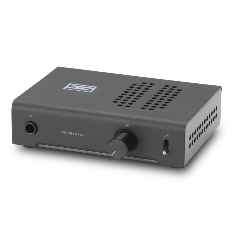 Schiit Magni Heretic 120db SINAD 2400mW Headphone Amp & Preamp (Black)