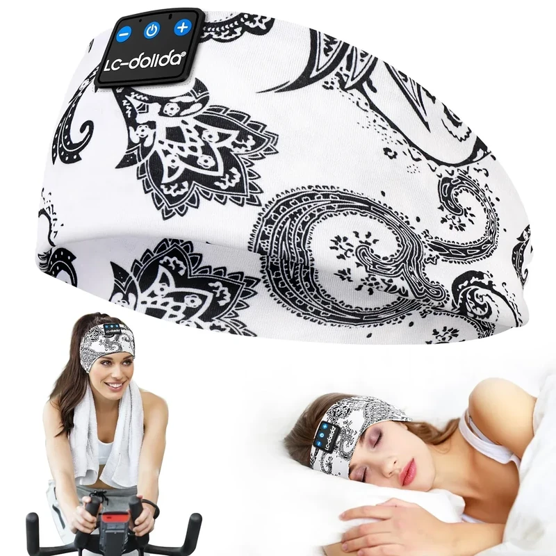 LC-dolida 3-in-1 Bluetooth Sleep Headphones - Over-Ear Headband