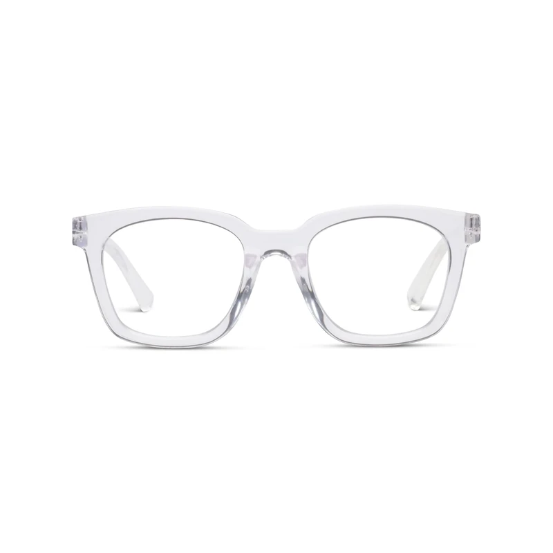Peepers To the Max Progressive Oversized Blue Light Glasses - Clear +2