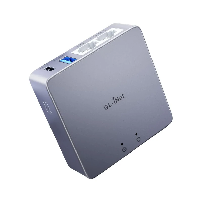 GL.iNet MT2500A (Brume 2) Mini VPN Gateway - 2.5G WAN, No Wi-Fi