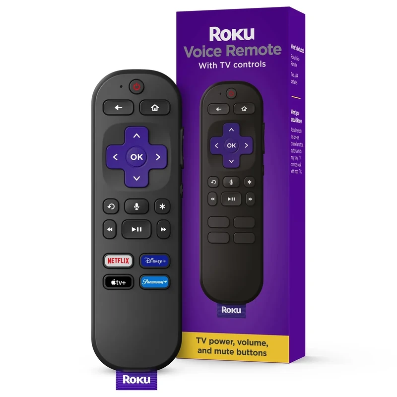 Roku Voice Remote - TV Remote with Voice Control & Shortcuts