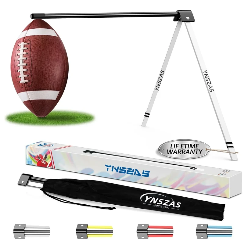 YNSZAS NEW Football Kicking Tee, Portable Field Goal Kicking Holder Stand, Kickoff Tee Compatible with All Football Sizes, Football Training Practice Equipment for Adult & Youth