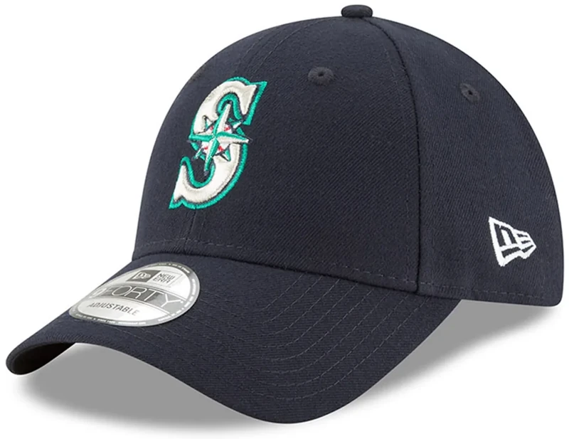 New Era MLB The League 9FORTY Adjustable Hat Cap One Size Fits All (Seattle Mariners Navy)