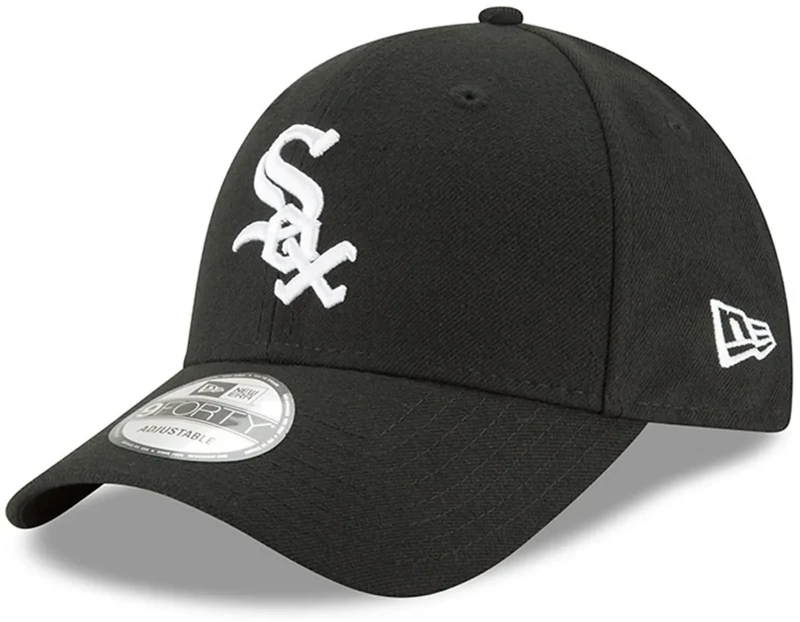 New Era MLB The League 9FORTY Adjustable Hat Cap One Size Fits All (Chicago White Sox Black)